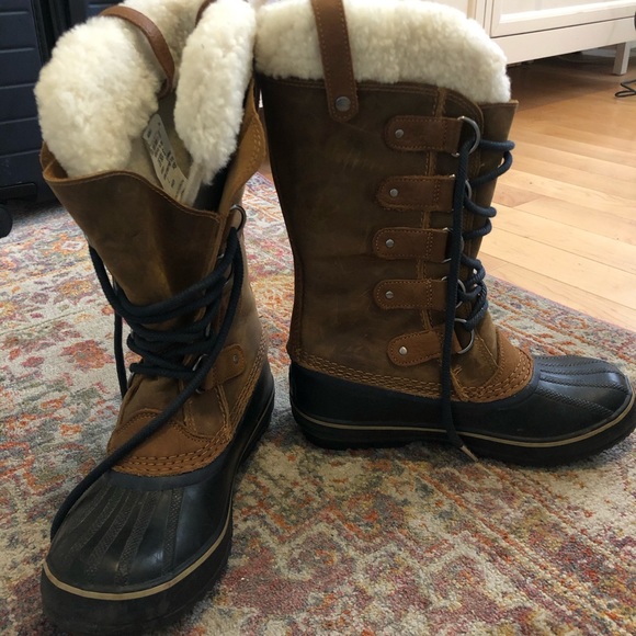 Sorel winter boots size 7 - Picture 2 of 2